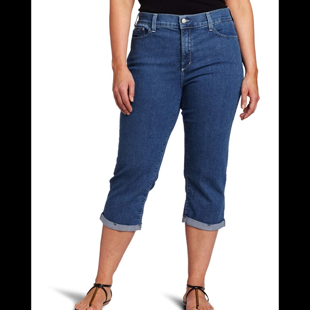 NYDJ tolled cuff capris